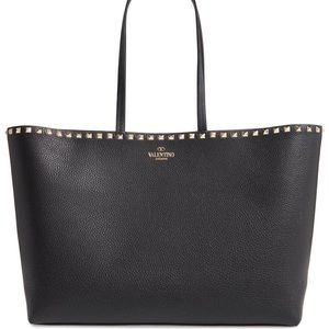 Valentino small rockstud shopper tote